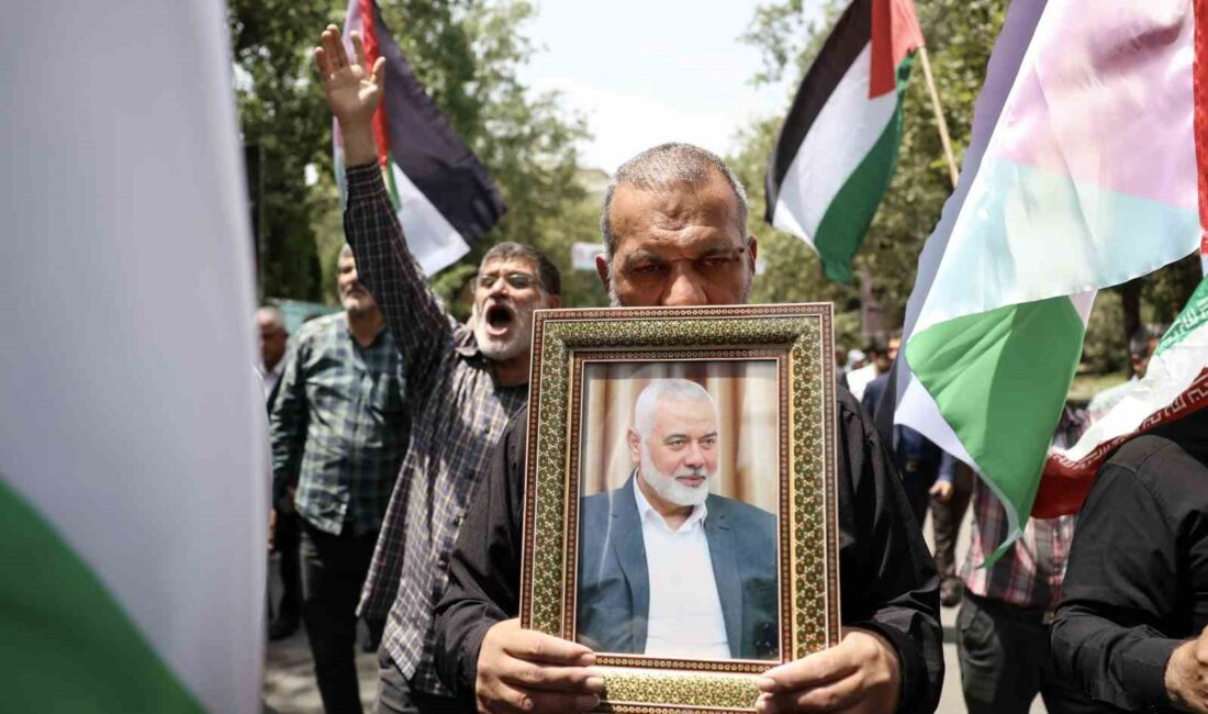 Hamas Siyasi Büro Başkanı İsmail Haniye için Tahran’da cenaze töreni