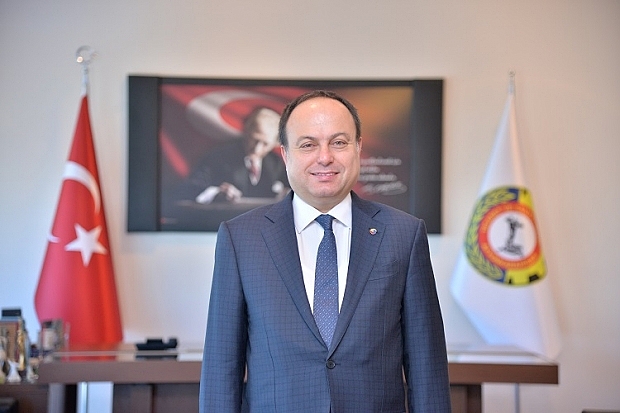 Afyon Basın Cemiyeti Yönetimini ağırlayan ATSO Yönetim Kurulu Başkanı Hüsnü