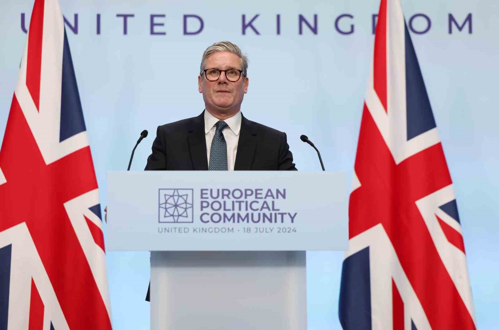 İngiltere Başbakanı Keir Starmer, Oxfordshire kentinde düzenlenen 4. Avrupa Siyasi