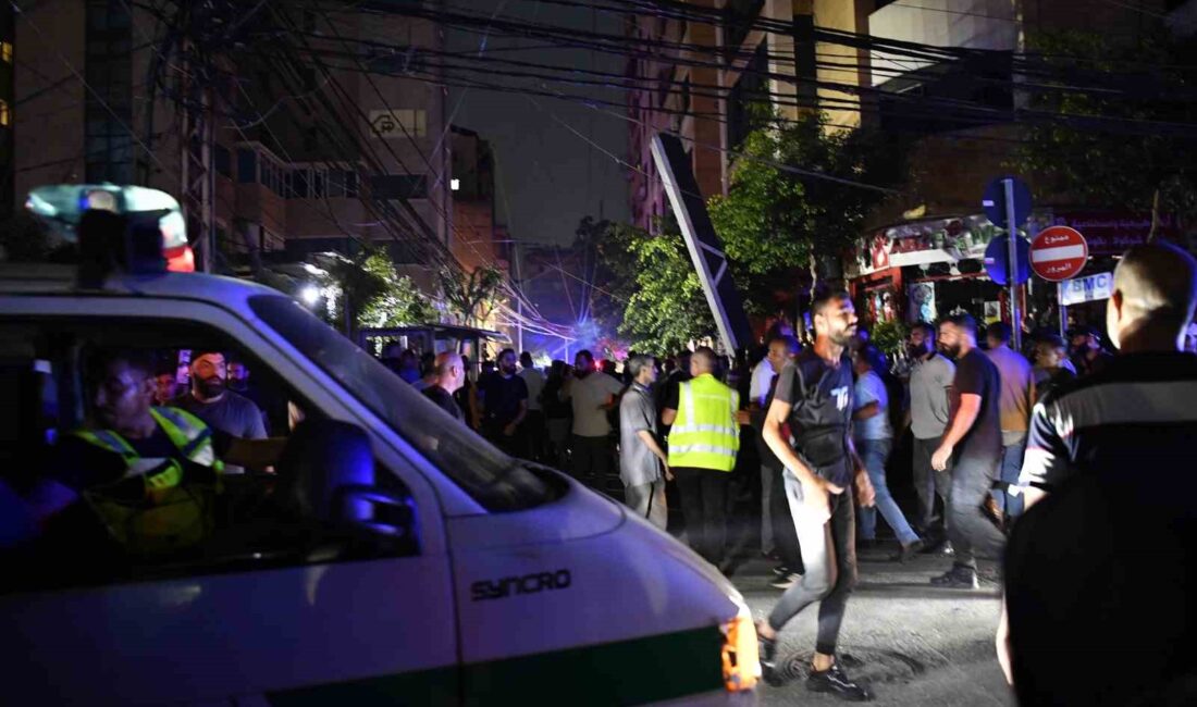 İsrail Savunma Kuvvetleri (IDF), Lübnan’ın başkenti Beyrut’a hava saldırısı düzenlediğini