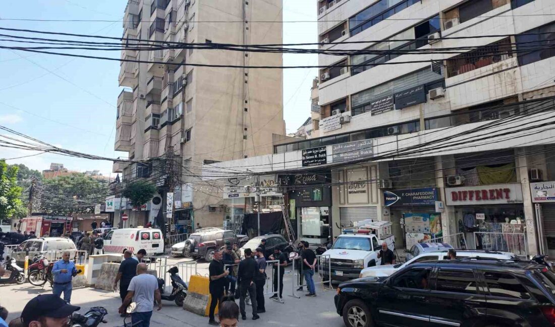 İsrail’in, Beyrut’a düzenlediği ve ölü sayısının 4’e yükseldiği saldırıda vurulan