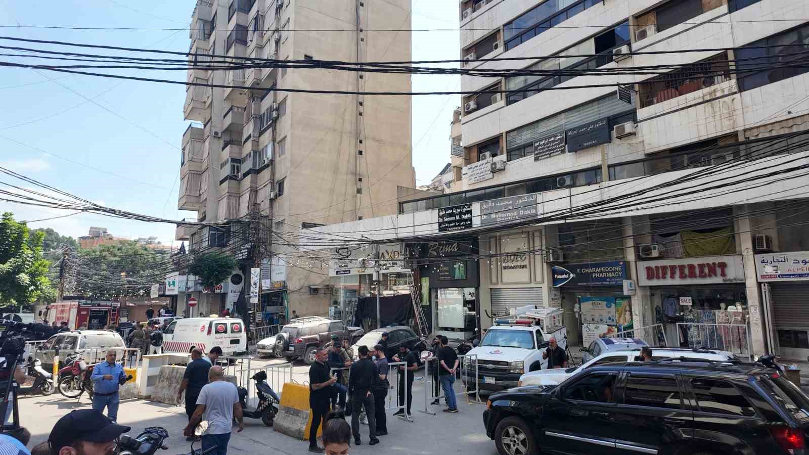 İsrail’in, Beyrut’a düzenlediği ve ölü sayısının 4’e yükseldiği saldırıda vurulan