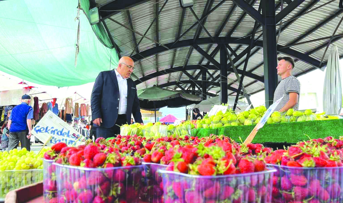 Türkiye Sebzeciler, Meyveciler ve Seyyar Pazarcılar Federasyonu (TÜSPAF) Başkanı Ali