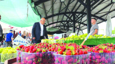 Türkiye Sebzeciler, Meyveciler ve Seyyar Pazarcılar Federasyonu (TÜSPAF) Başkanı Ali