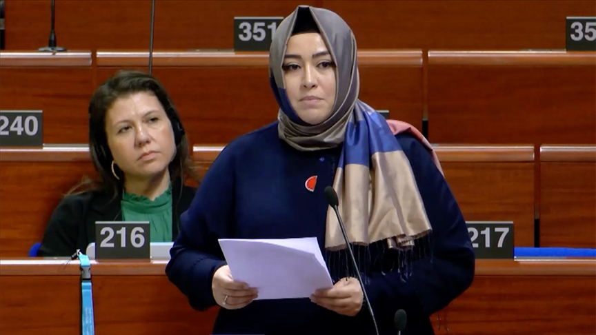 AK Parti İstanbul Milletvekili Sena Nur Çelik Kanat, “Uluslararası toplum,