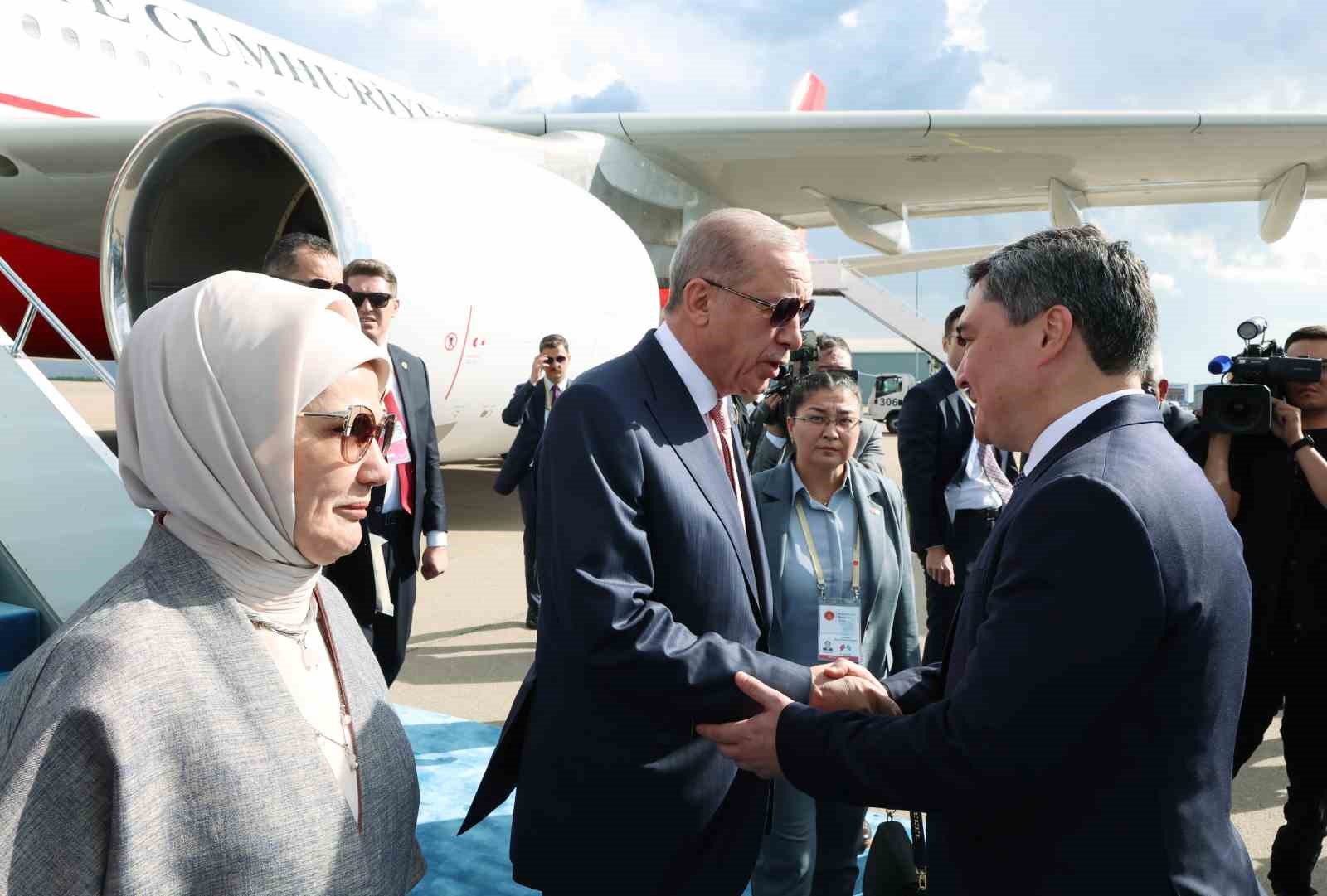 Cumhurbaşkanı Recep Tayyip Erdoğan, Rusya Devlet Başkanı Vladimir Putin ile