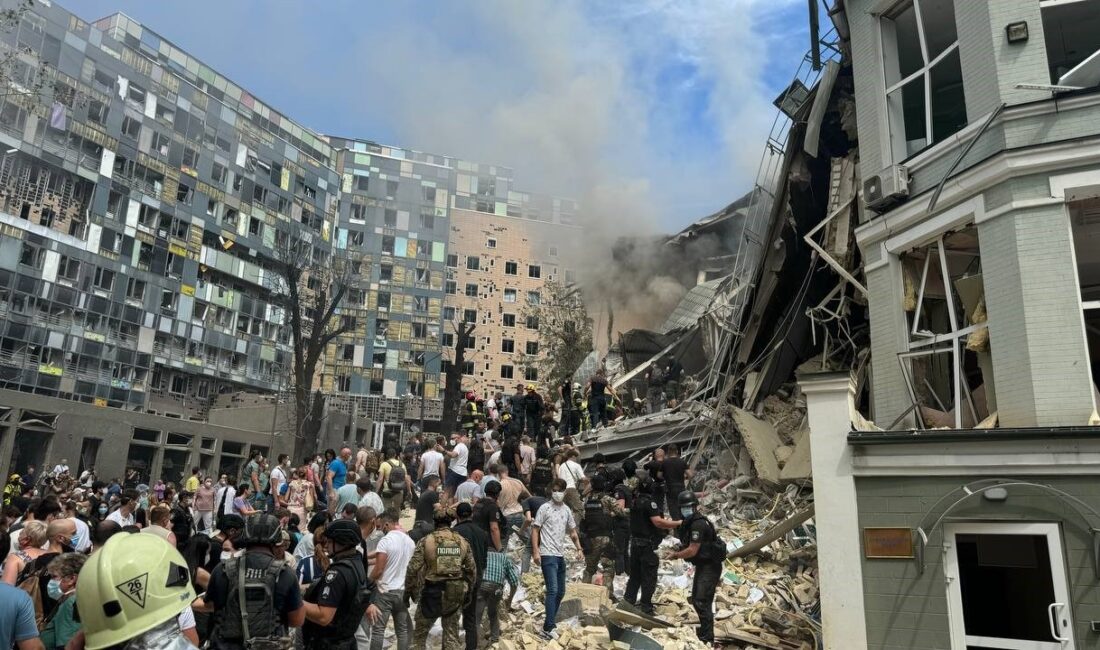 RUSYA’NIN KİEV SALDIRILARINDA CAN KAYBI 20’YE YÜKSELDİ