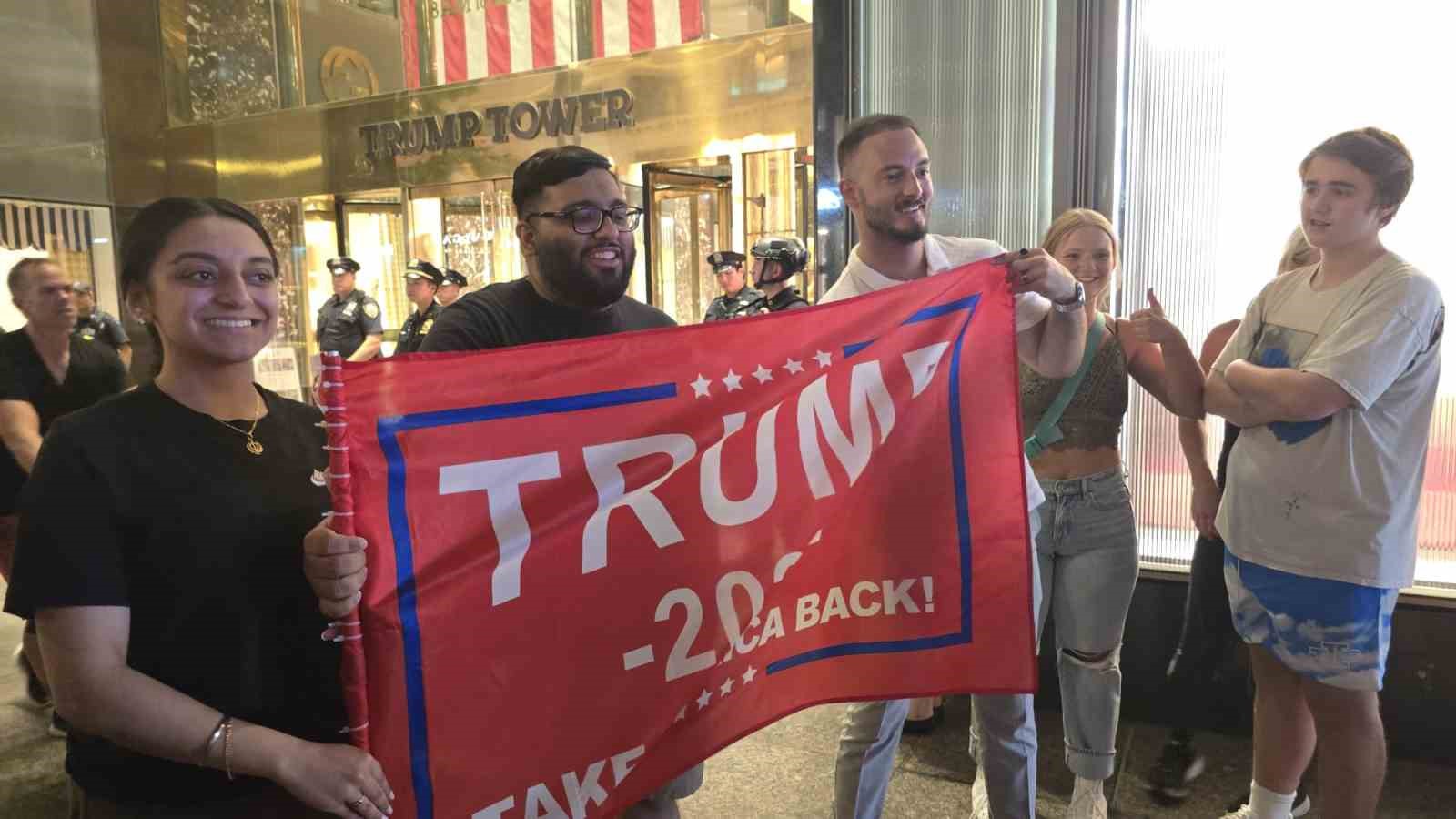 ABD eski Başkanı, Cumhuriyetçi başkan adayı Donald Trump’ın, Pensilvanya’daki seçim