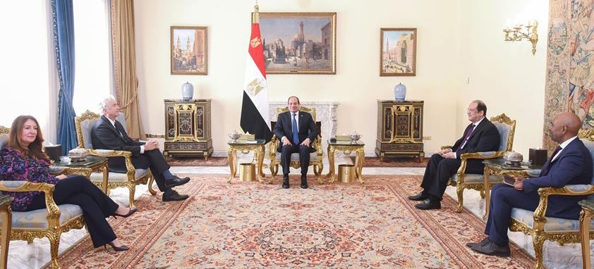 Mısır Cumhurbaşkanı Abdulfettah Es-Sisi ile ABD Merkezi İstihbarat Teşkilatı (CIA)