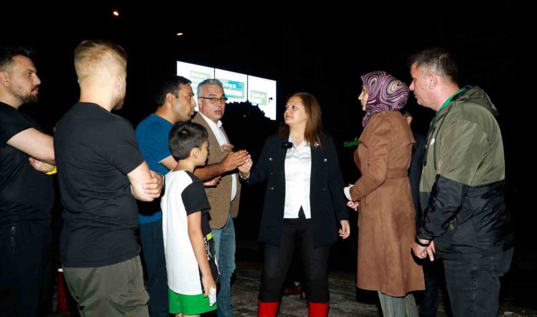 Afyonkarahisar’da aniden bastıran sağanak yağış sonrası su baskını yaşanan bölgelere