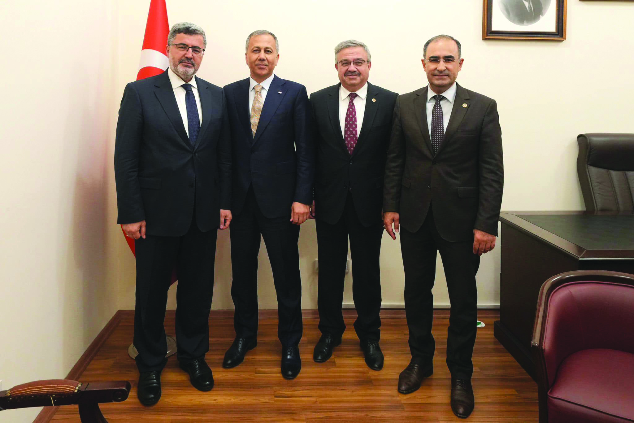 AK Parti Afyonkarahisar Milletvekilleri Ali Özkaya, İbrahim Yurdunuseven, Hasan Arslan,