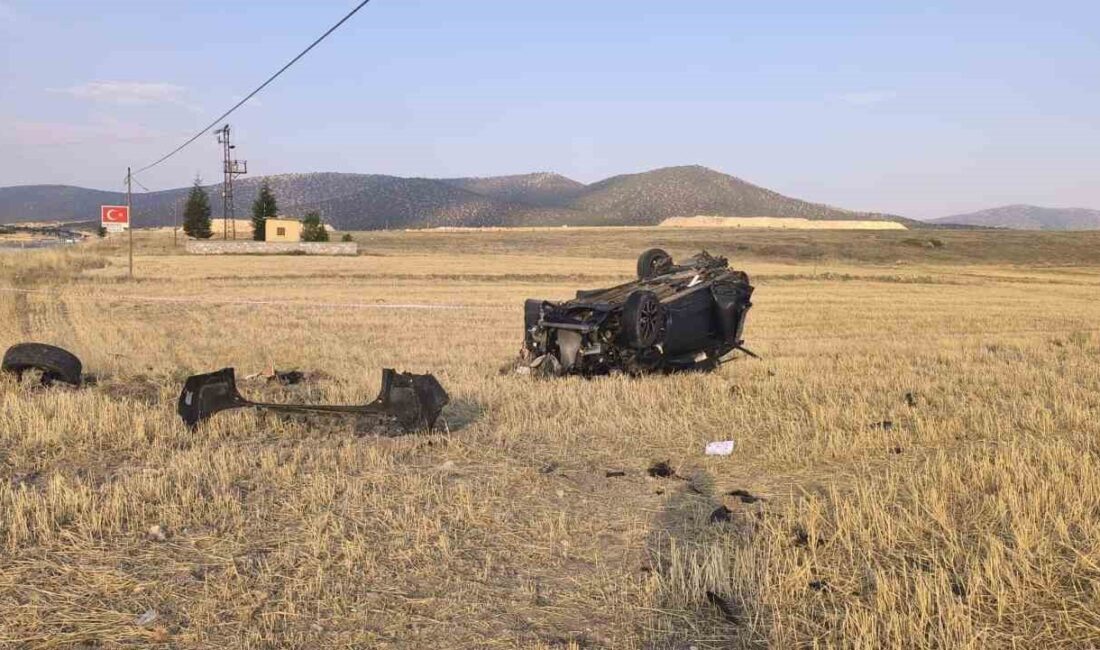 Afyonkarahisar’da meydana gelen trafik kazasında 1 kişi yaşamanı yitirirken, 1