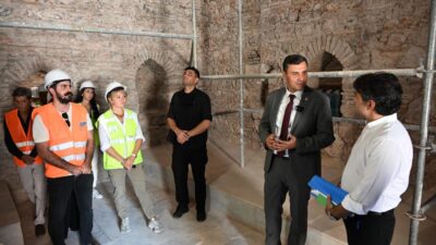 Tarihi Karacaahmet Türbesi, Hüsrevağa Hamamı ve Halime Hatun Kervansarayı, Manisa