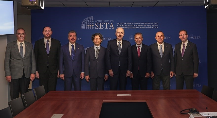TBMM Başkanı Numan Kurtulmuş, Siyaset, Ekonomi ve Toplum Araştırmaları Vakfı’nın