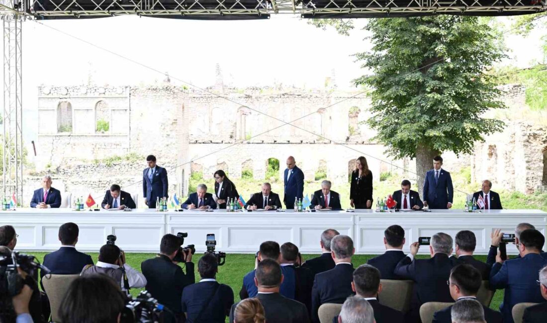Azerbaycan’ın Şuşa şehrinde düzenlenen Türk Devletleri Teşkilatı (TDT) Devlet Başkanları