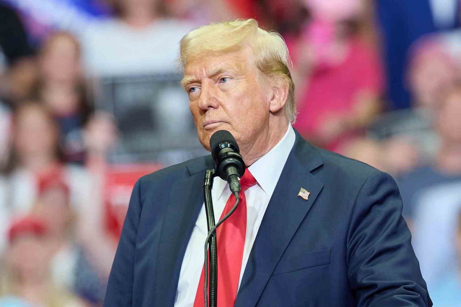 Eski ABD Başkanı ve Cumhuriyetçi Parti’nin başkan adayı Donald Trump,