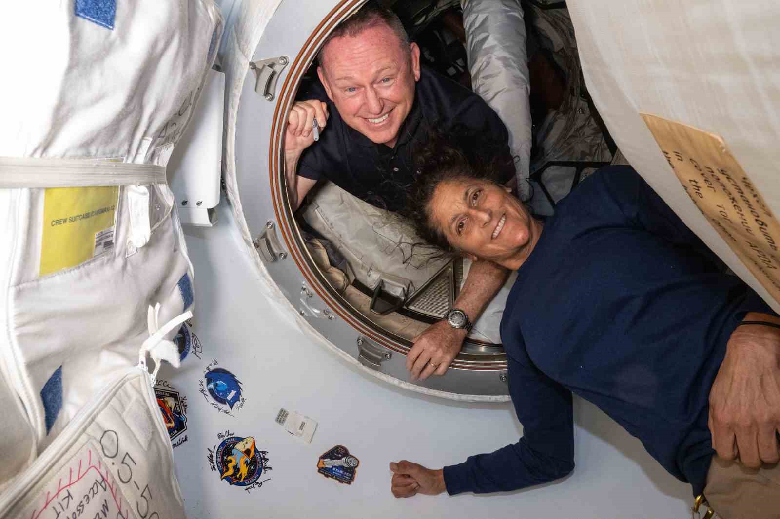 Uluslararası Uzay İstasyonu’nda Boeing’in Starliner mekiğinde geçici olarak mahsur kalan