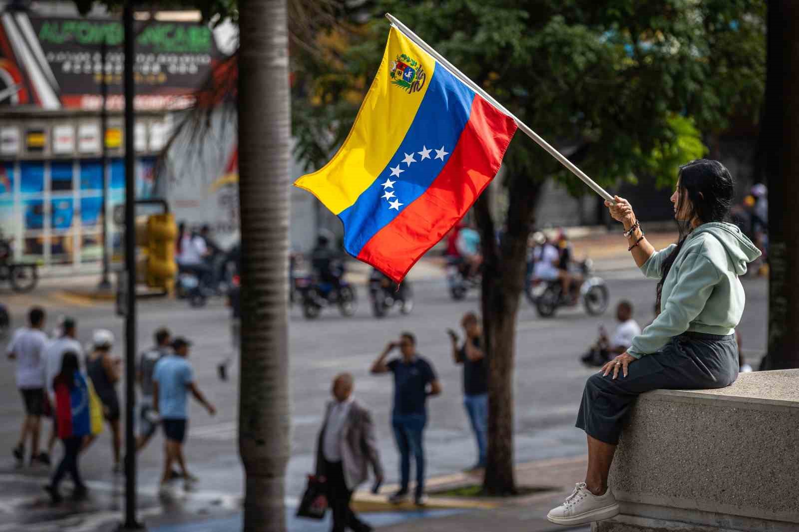 Venezuela’da muhalefet destekçilerinin Nicolas Maduro’nun yeniden devlet başkanı seçilmesinin ardından