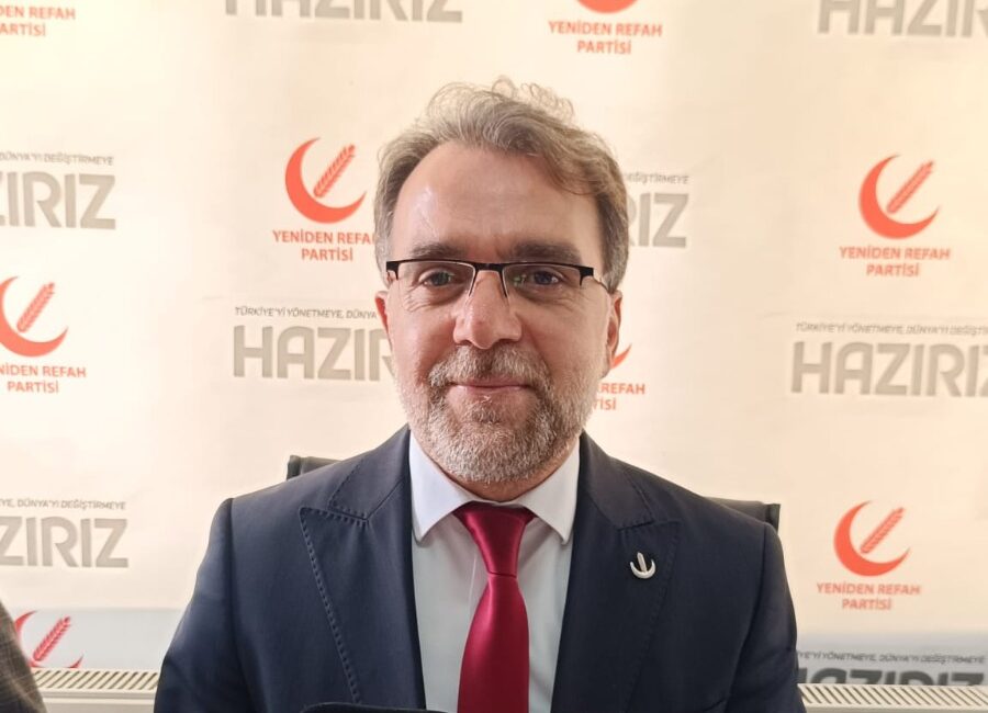 Yeniden Refah Partisi Teşkilattan Sorumlu Genel Başkan Yardımcısı Nurettin Gül,