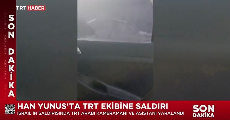 İsrail ordusunun Han Yunus’ta gazetecilerin bulunduğu bir çadırı hedef almasıyla