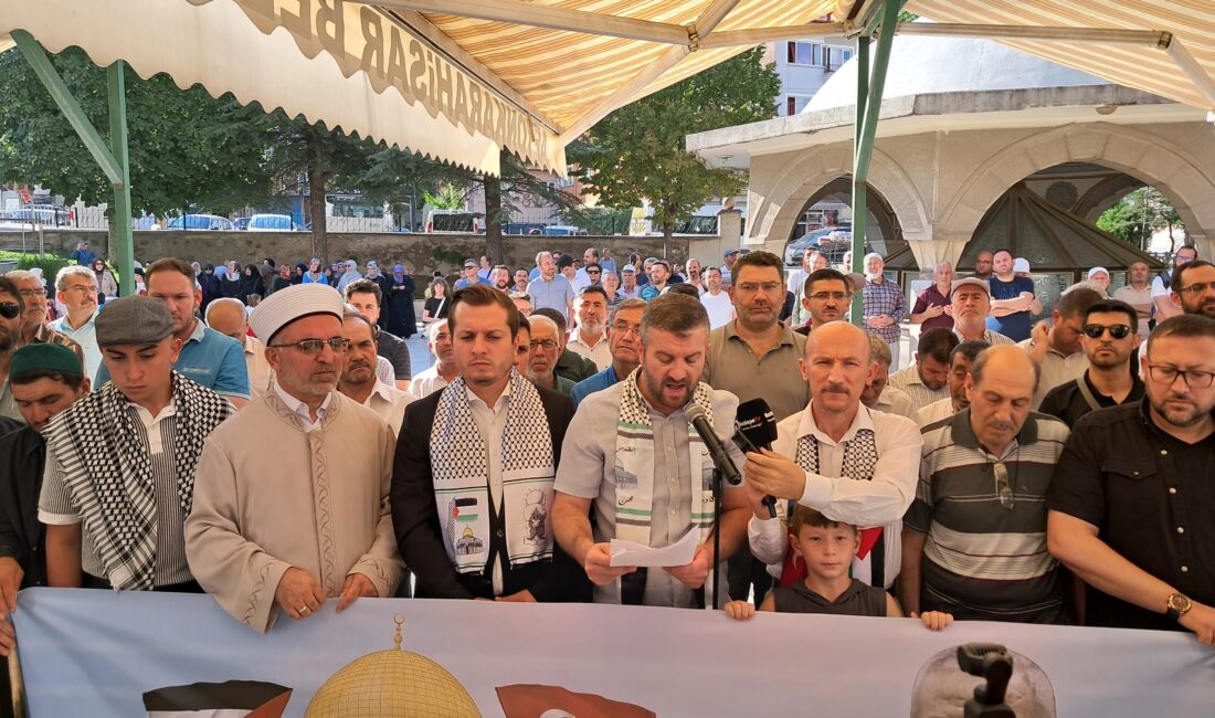 Afyonkarahisar halkı, Filistin Hamas İslami Direniş Lideri İsmail Haniye’nin şehadeti