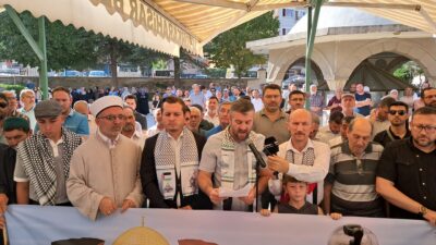 Afyonkarahisar halkı, Filistin Hamas İslami Direniş Lideri İsmail Haniye’nin şehadeti