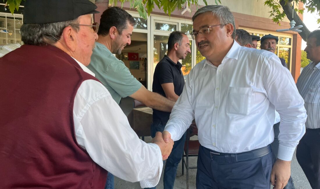 Milletvekili Av. İbrahim Yurdunuseven Sinanpaşa ilçesinde belde ve köylerde ziyaret