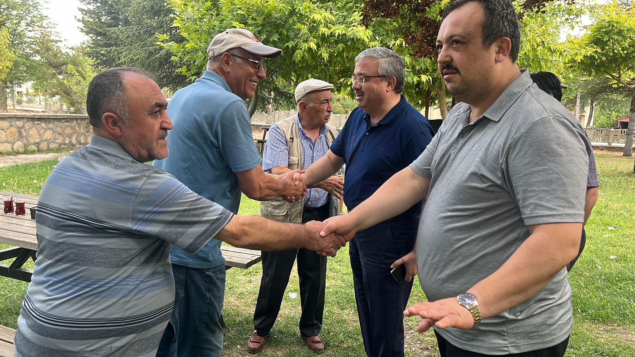 AK Parti Afyonkarahisar Milletvekili Av. İbrahim Yurdunuseven, ziyaret turuna Çay