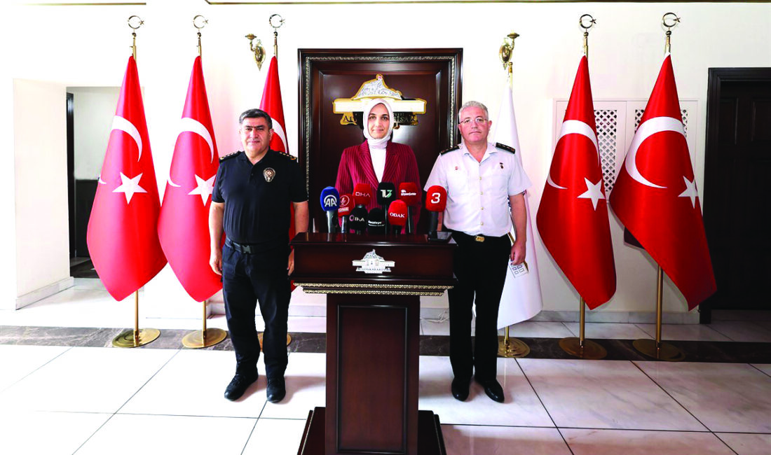 Vali Doç. Dr. Kübra Güran Yiğitbaşı, il genelinde asayiş ve