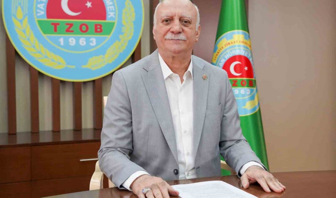 Türkiye Ziraat Odaları Birliği (TZOB) Genel Başkanı Şemsi Bayraktar, “Temmuz
