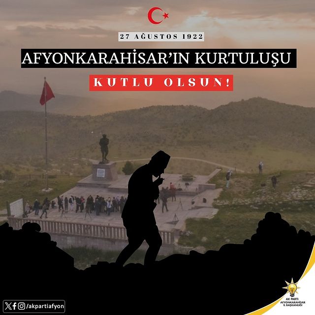 Afyonkarahisar’ın düşman işgalinden kurtuluşunun 102. yıl dönümü, önemli bir etkinlikle