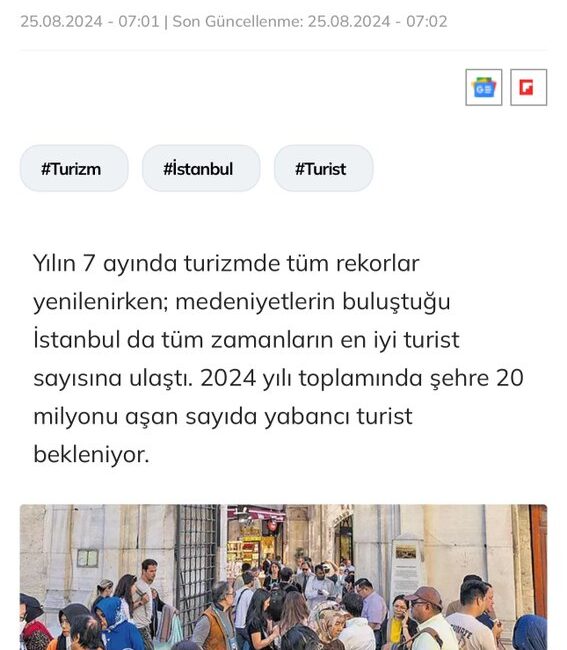 Turizm Bakanı, turizm sektöründe rekor seviyelere ulaşmanın heyecanını yaşarken, bu