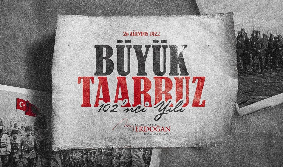 Türkiye Cumhurbaşkanı Recep Tayyip Erdoğan, Büyük Taarruz’un yıl dönümünde önemli