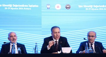 T.C. İçişleri Bakanı Ali Yerlikaya, spor güvenliği konularını ele almak