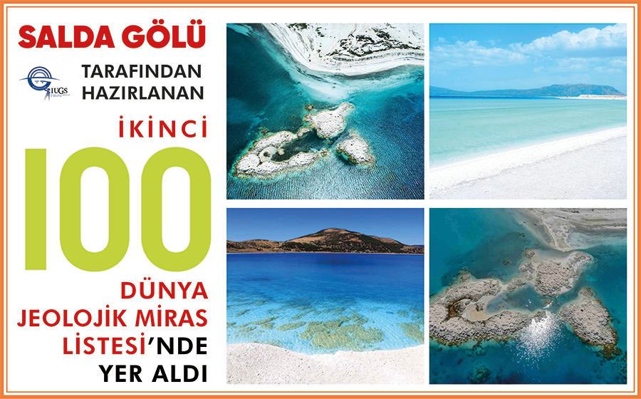 Salda Gölü, dünyada iki yüzüncü jeolojik miras alanı olarak tescil