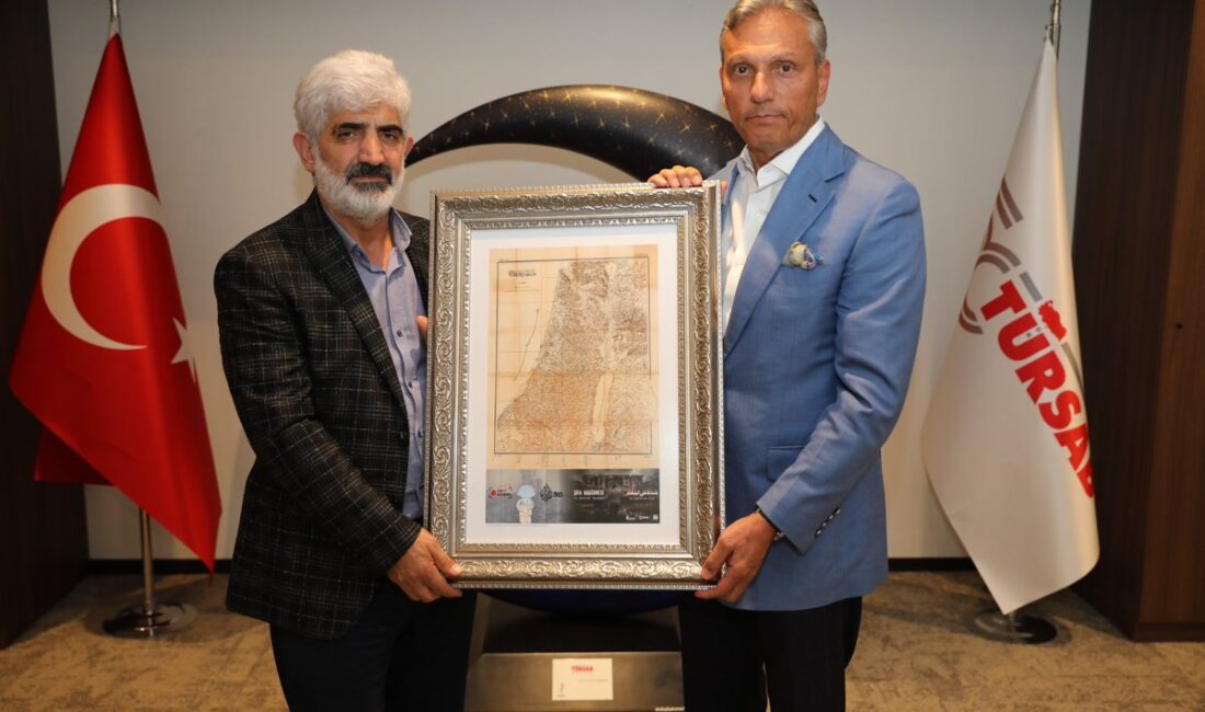 TÜRSAB Genel Merkezinde önemli bir ziyaret gerçekleşti. Gazeteci ve yazar