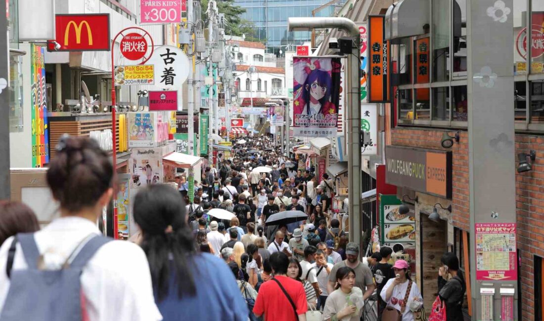 Japonya’da Haziran ve Temmuz aylarında yabancı turist rekoru kırılırken, başkent