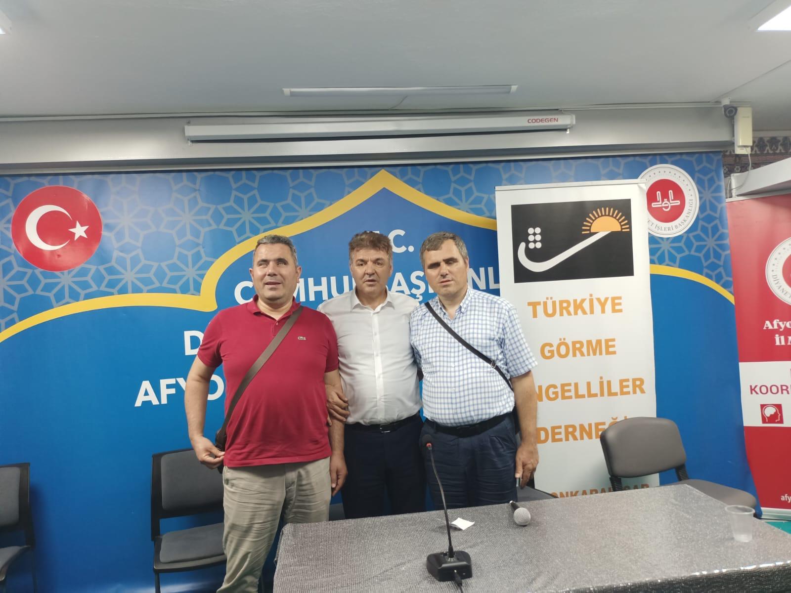 Türkiye Görme Engelliler Derneği Afyonkarahisar Şubesi’nin 1.kuruluş yıldönümü dolayısıyla Afyonkarahisar’da