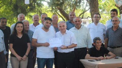 Afyonkarahisar’da bir çay bahçesi işletmecisi evinin yakınında bulduğu ve içerisinde