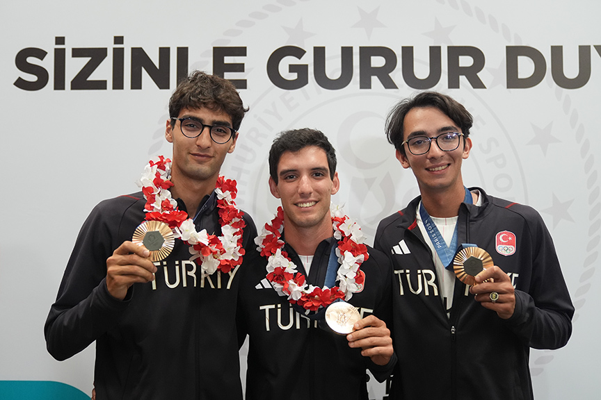Paris 2024 Olimpiyat Oyunları’nda mücadele eden okçuluk ve atıcılık milli