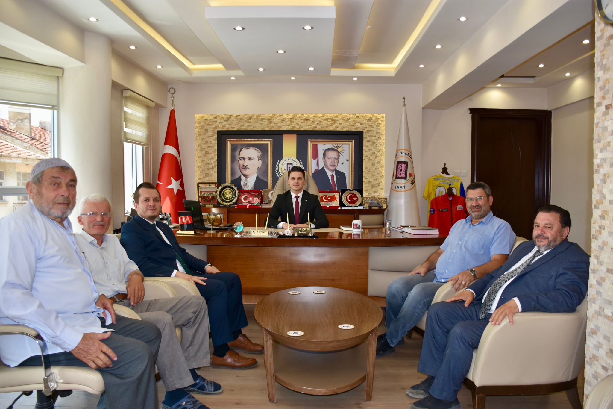 Dazkırı ilçesinde temaslarda bulunan Saadet Partisi İl Başkanı Beytullah Karataş,