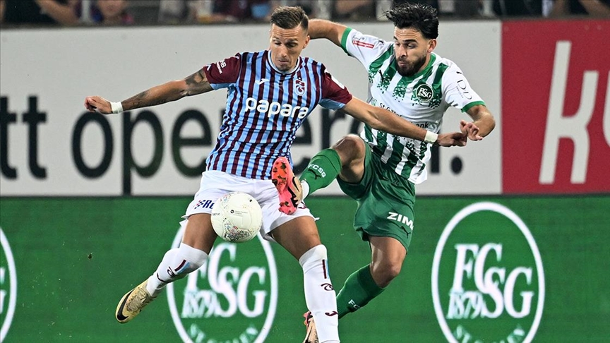 Trabzonspor, UEFA Konferans Ligi play-off turu rövanş müsabakasında yarın İsviçre’nin