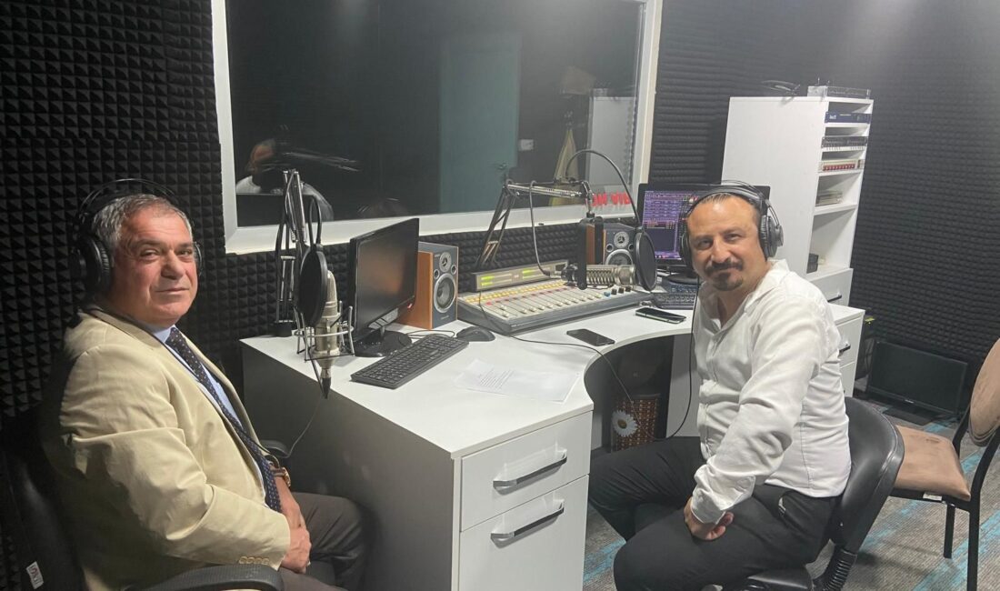 Afyon Eğitim Vakfı Genel Sekreteri Murat Diker Radyo Hisar ve