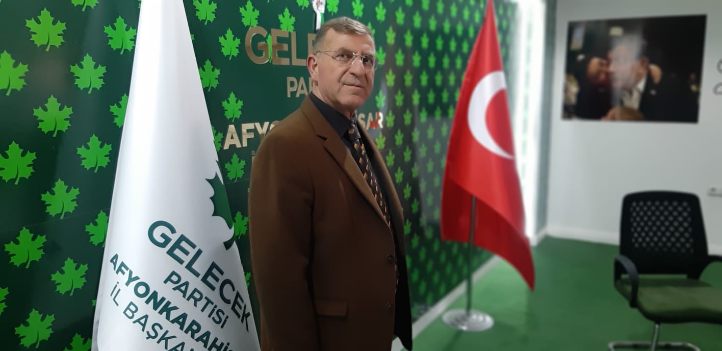 Gelecek Partisi Afyon İl Başkanı Niyazi Ertaş, Afyonkarahisar’ın turizm ve
