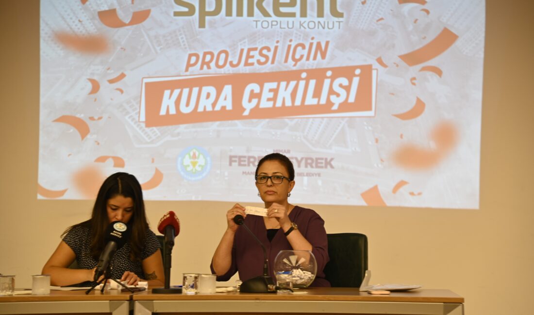   Manisa Büyükşehir Belediyesi Spilkent Toplu Konut Projesi’nde hak sahipleri,