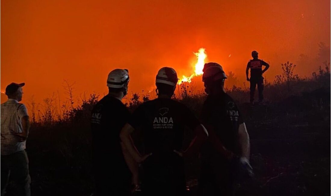 Afyonkarahisar’ın  Sinanpaşa ilçesinde ormanlık alanda çıkan yangınla ilgili gözaltına alınan