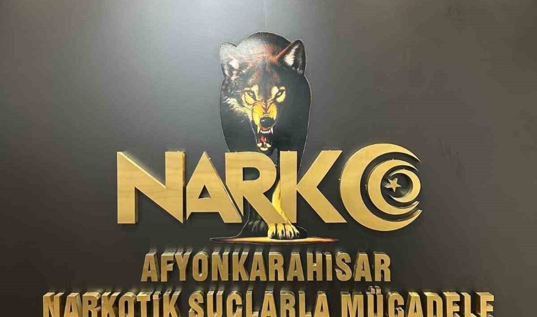 Afyonkarahisar’da polis tarafından düzenlenen operasyonda 503 adet uyuşturucu hapla yakalanan