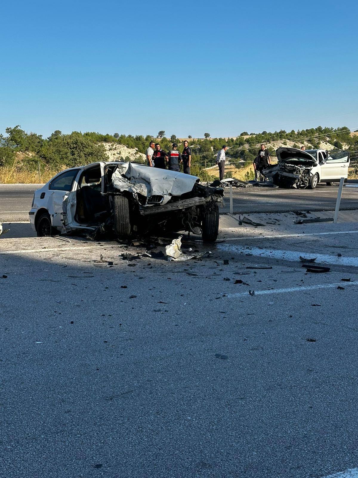 Kütahya’nın Gediz ilçesinde meydana gelen trafik kazasında 5 kişi yaralandı.