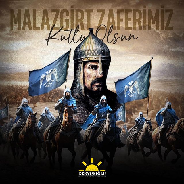 Malazgirt Zaferi’nin Yıldönümü Kutlanıyor 1071’de Anadolu’yu Türk milletine yurt eden Malazgirt Zaferi’nin yıldönümü kutlanıyor.