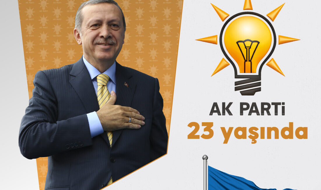 Recep Tayyip Erdoğan’ın liderliğinde, 14 Ağustos 2001’de Türkiye’nin 39. partisi